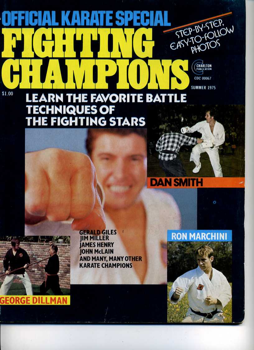 Summer 1975 Official Karate Special Fighting Champions